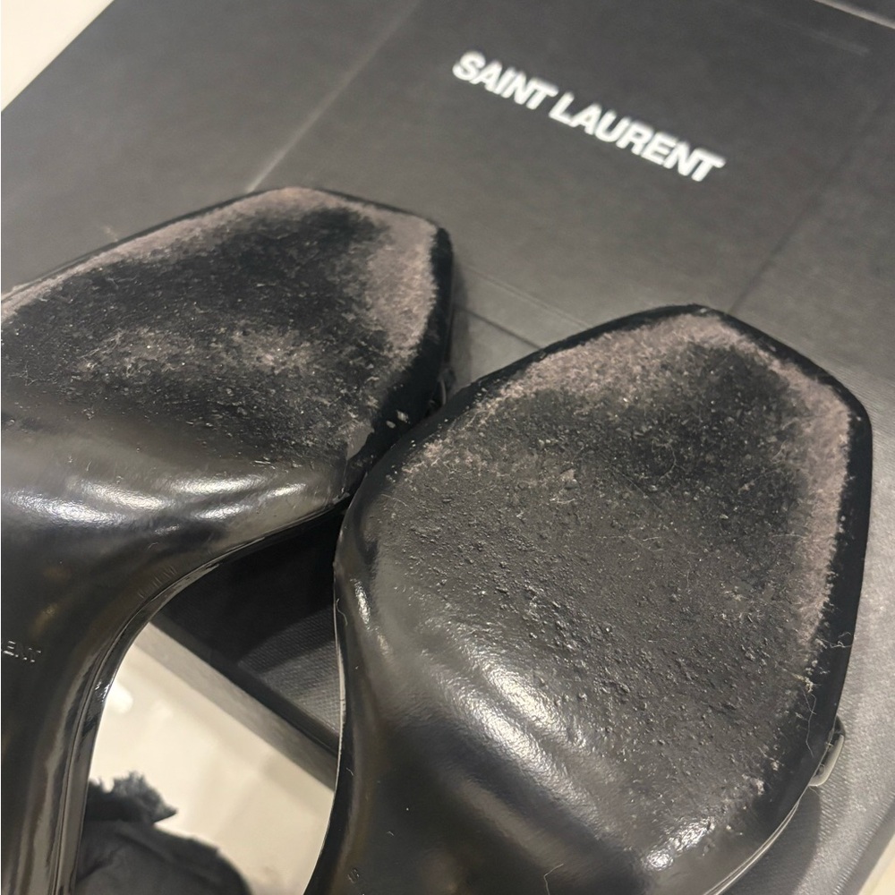 YSL Black Opyum Heels - Picture 10 of 16